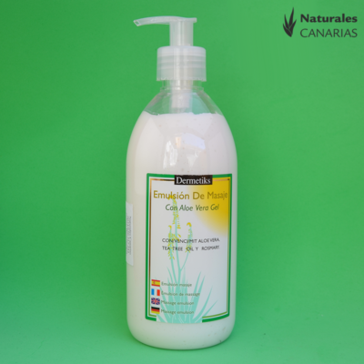Aloe Vera Emulsion de Massge | Dermetiks