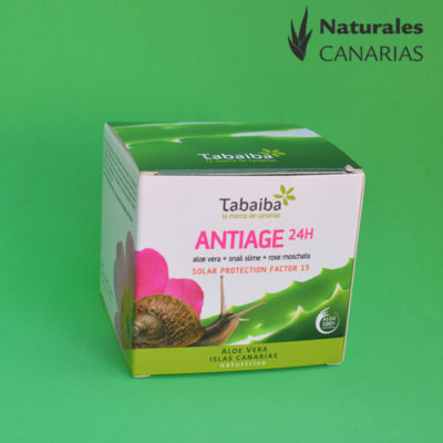 Aloe Vera 24H Anti-Age Creme with Snail Slime | Tabaiba