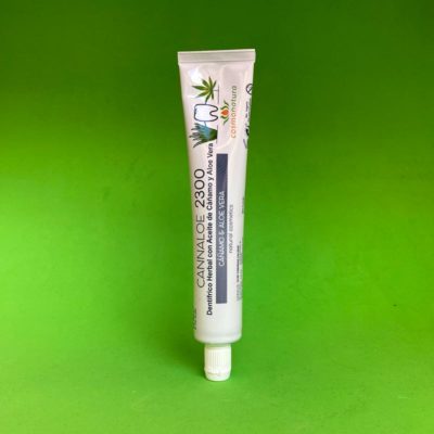 Aloe Vera - Pasta de dientes con aceite de cáñamo - sin flúor  | Cosmonatura